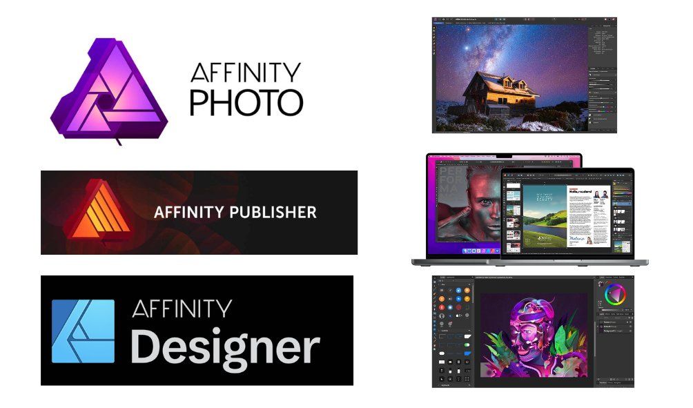 Software: Affinity Software (Designer+Photo+Publisher)Lifetime-Windows – Usato da Langenthal venduto da Peaceful 1