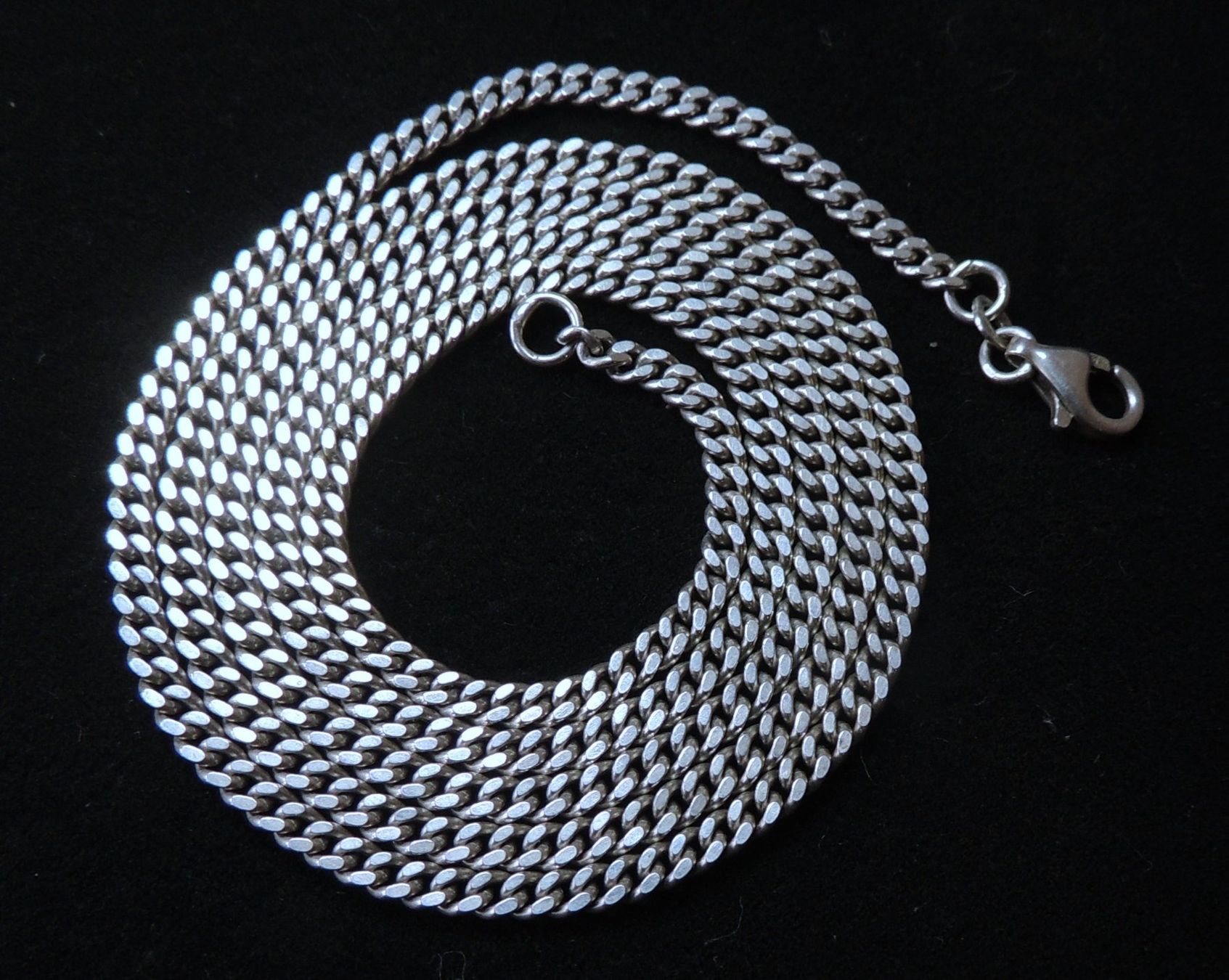 Catenine: Silber 925 Panzer Halskette 60 cm / 2,5 mm – Usato da Waldenburg venduto da schaller707 1
