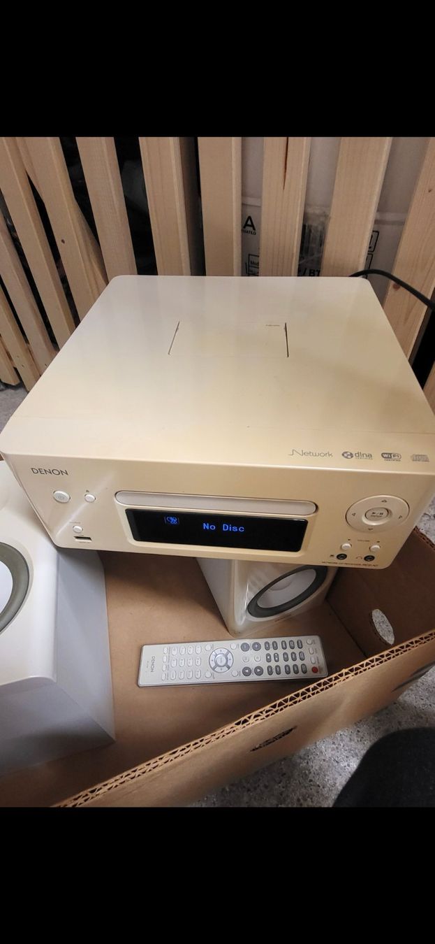 Denon Lettore multimediale & Streamer: Denon RCD-N7 mini Hifi weiss gebraucht – Usato da Luzern venduto da Elisch 1