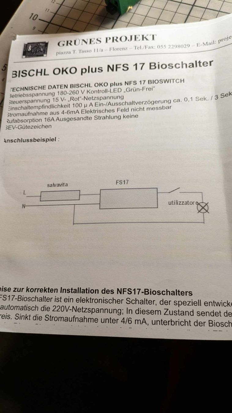 Interrupteurs: Bioschalter – D'occasion à Wöschnau par Alfvide 3