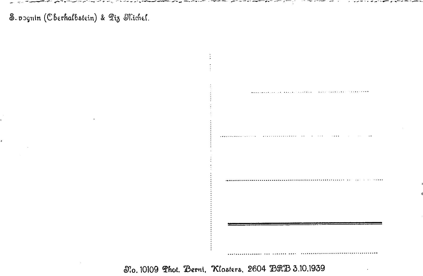 Ansichtskarten: 3x Savognin – Gebraucht aus Ottikon b.Kemptth. von Neptun1974 1