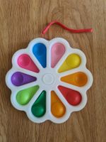Fidget Spinner Blumen Form bunt 12 cm guter Zustand