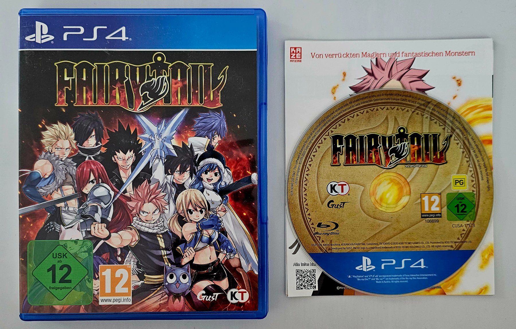 Sony Spiele: Fairytail (PS4) – Gebraucht aus Holziken von Miglioregamesnmore