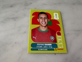 Panini FIFA Fussball WM 2026 Sticker Soufiane Rahimi MAR 18