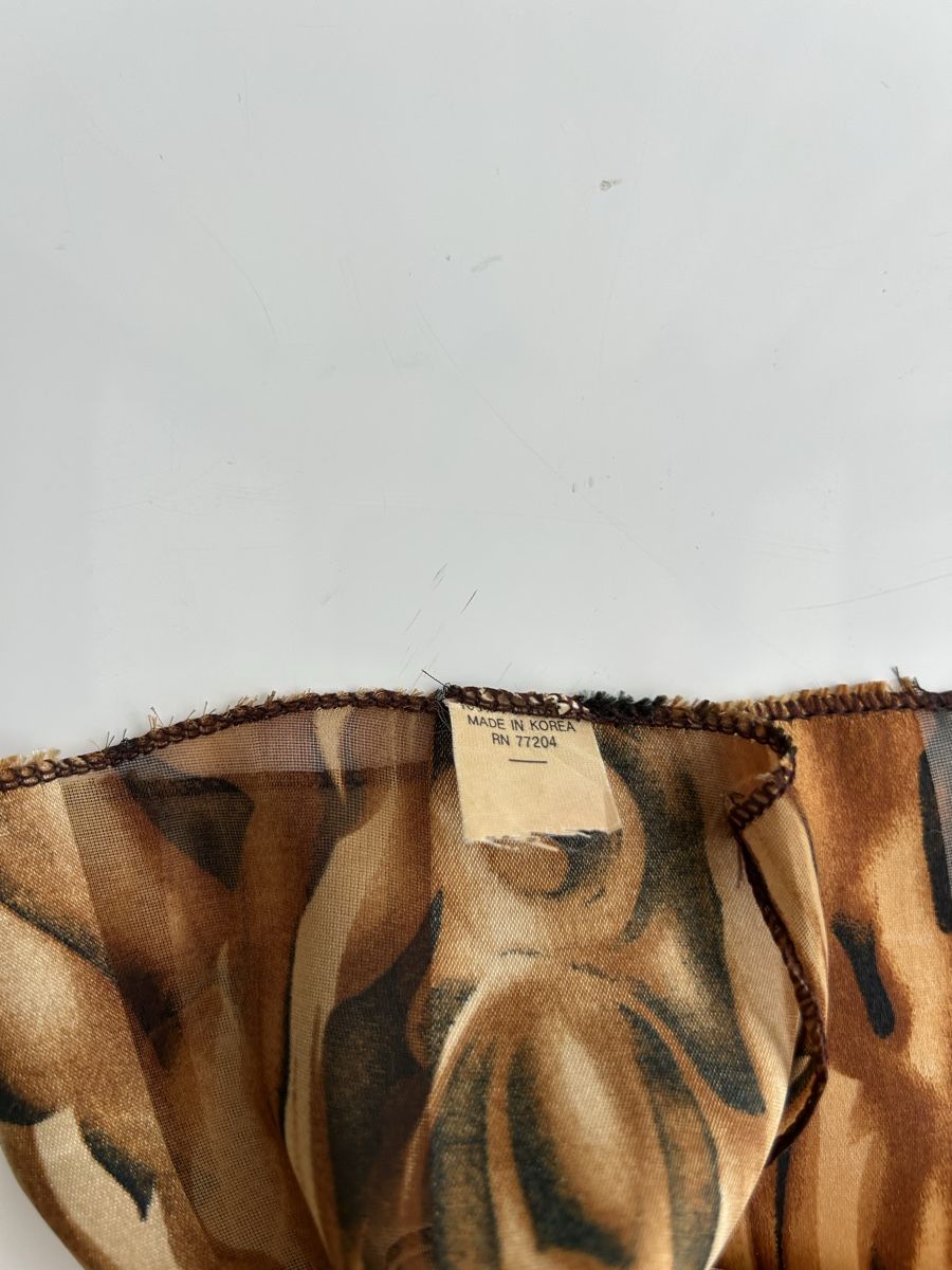 Foulard & Sciarpe: Scarf abstract print women brown – Nuovo (secondo la descrizione) da Saland venduto da ele_vc96 2