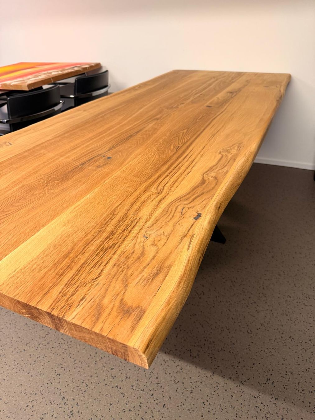 Tables: Edler Esstisch aus massiver Eiche – Neuf (Voir description) à Zunzgen par Fleksi 3