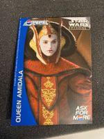 Carte Star Wars Pepsi Amidala Reine Naboo TBE