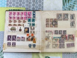 Timbres mondial dans un album, Chine, Hong Kong, etc…