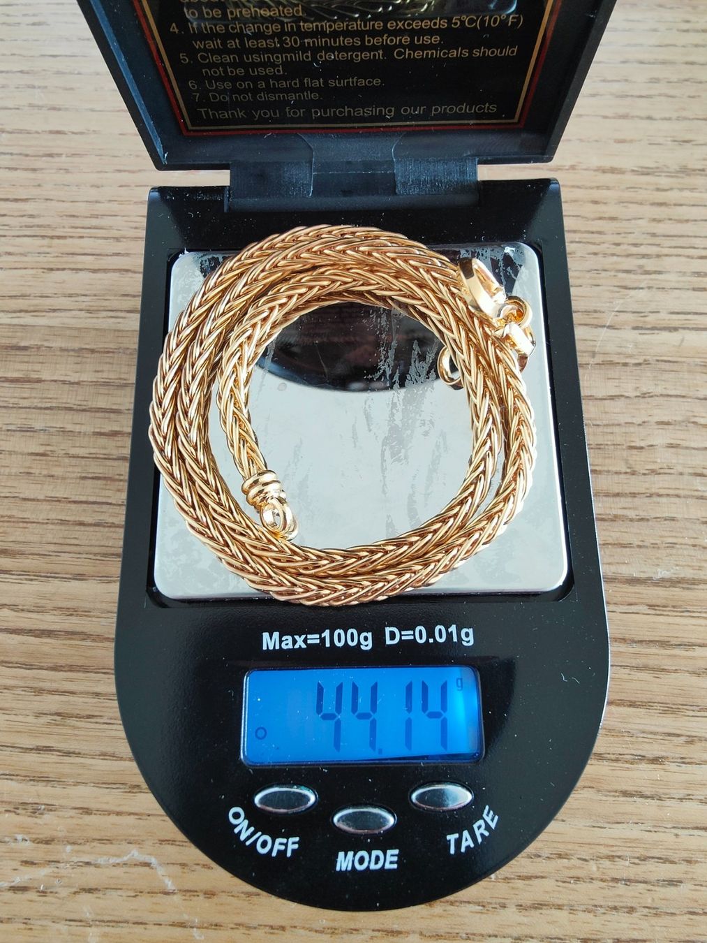 Catenine: Collier, 22K Gold, 40.5cm – Nuovo e nell'imballaggio originale da Rümlang venduto da 21f 7