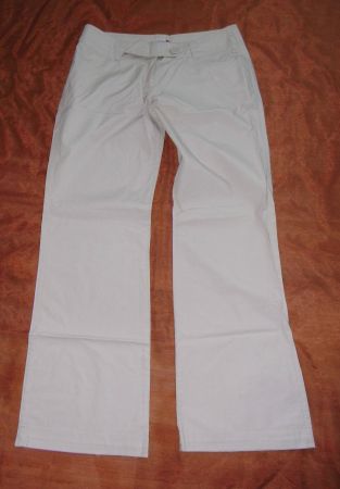 Leichte Sommer - Hose, Gr. 40, Hellbeige * energy * NEU