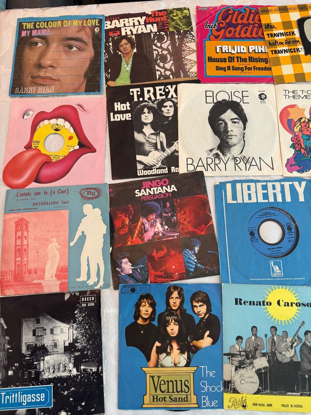 Dischi in vinile: 25 SINGLES POP/ROCK. II – Usato da Zürich venduto da fehlton 1