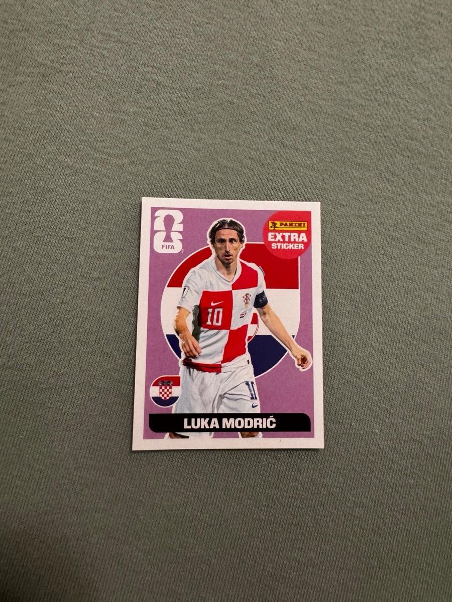 Panini Carte collezionabili: Panini Luka Modrić Extra Sticker – Nuovo (secondo la descrizione) da Wangen SZ venduto da Bendra