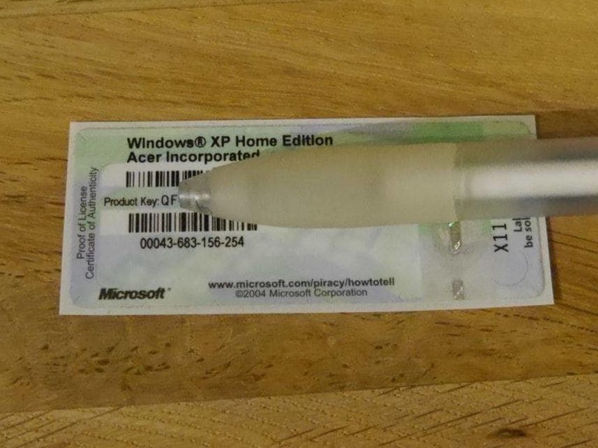 Microsoft Software: Windows XP Home mit DVD inkl. SP3 – Nuovo (secondo la descrizione) da Oensingen venduto da CH-Techniker