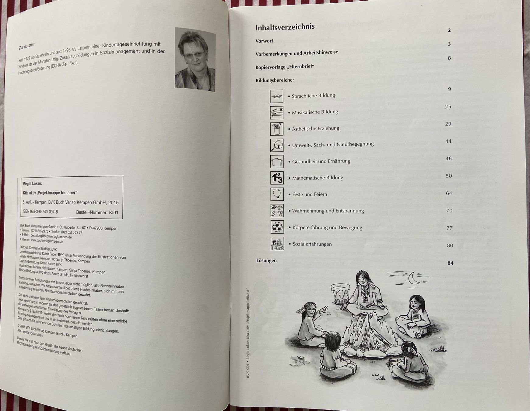 Libri: Kita Aktiv Projektmappe "Indianer" – Usato da Böckten venduto da Hansi36 1