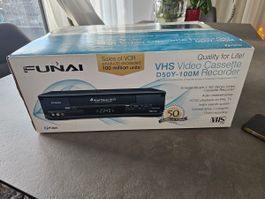 Funai VHS-Videorecorder D50Y-100M - Neu & Originalverpackt