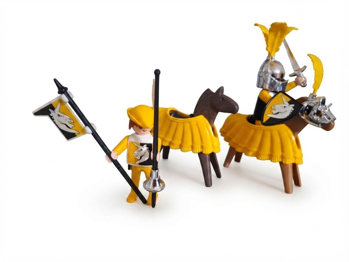 Playmobil Spielzeuge: Playmobil, Ritter  – Gebraucht aus Gunzwil von Zappelhans