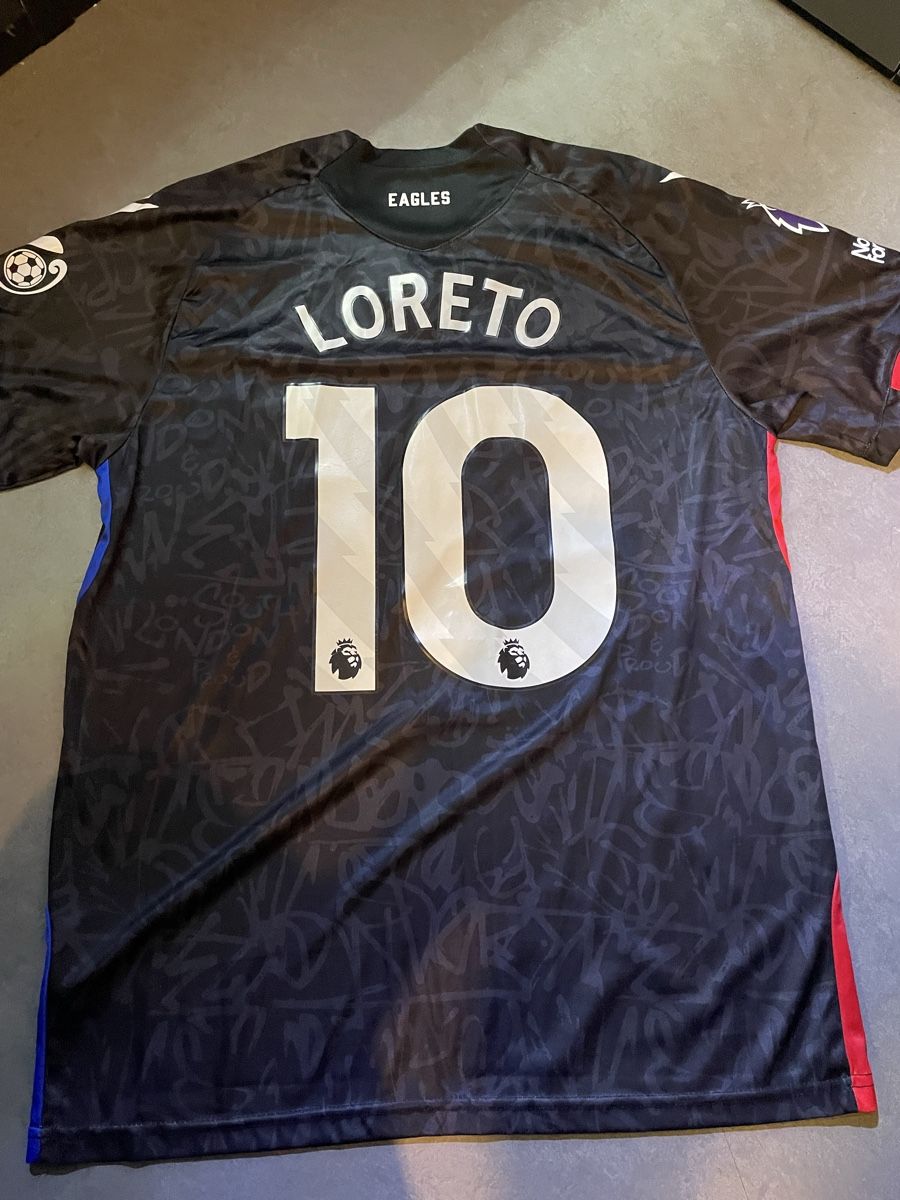 Canottiere & Pantaloni: Crystal Palace Trikot Loreto Gr.L – Usato da Kerns venduto da jol_h6f8 1