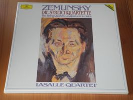 ZEMLINSKY:ALLE STREICHQUARTETTE - LA SALLE QUARTETT -DGG 3LP
