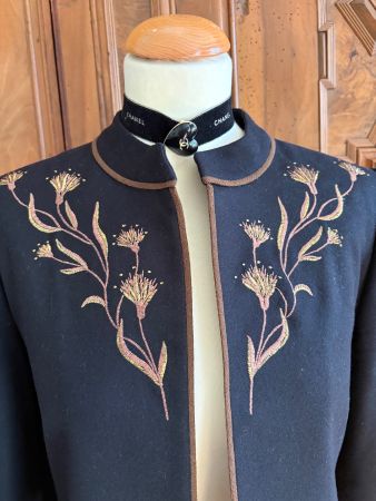 CIOLINA GSTAAD VINTAGE Jacke /Hand gestrickt/ Exklusiv !