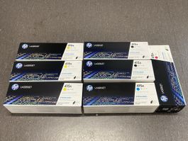 Original HP 415A / 415X Toner – 7 Stück