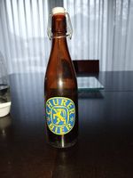 Alte Bierflasche Churer Bier