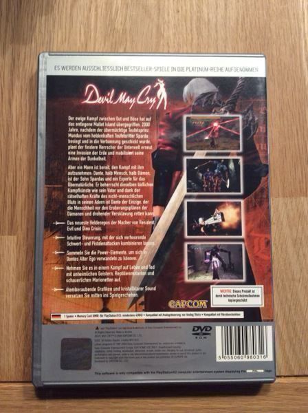 Sony Spiele: Devil May Cry Platinum für PS2 – Gebraucht aus Kestenholz von Inna09 1
