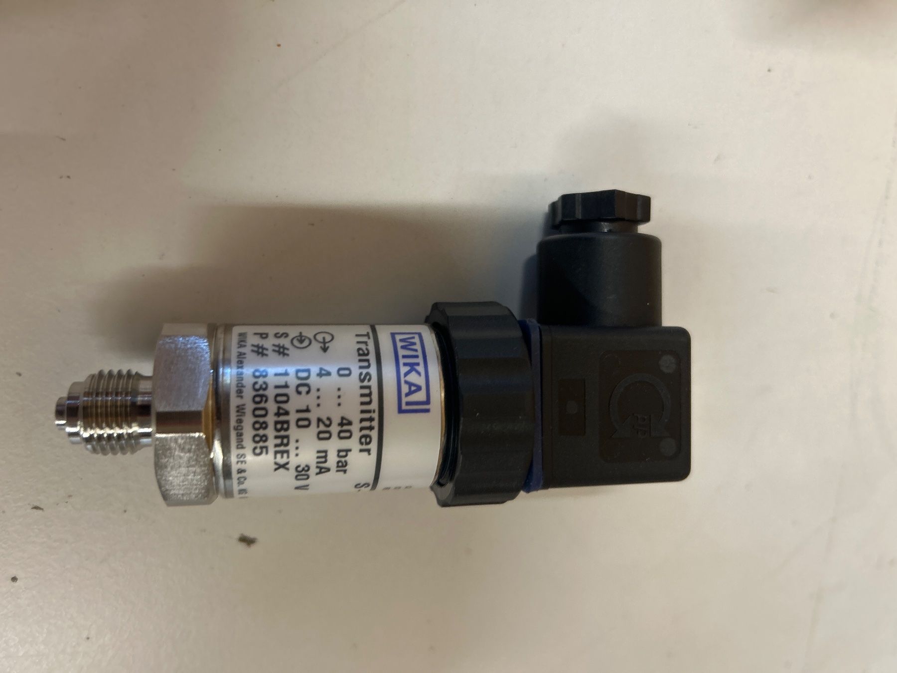 Misurare: Wika Druckmessumformer 0-40bar – Usato da Schupfart venduto da philippb06 1