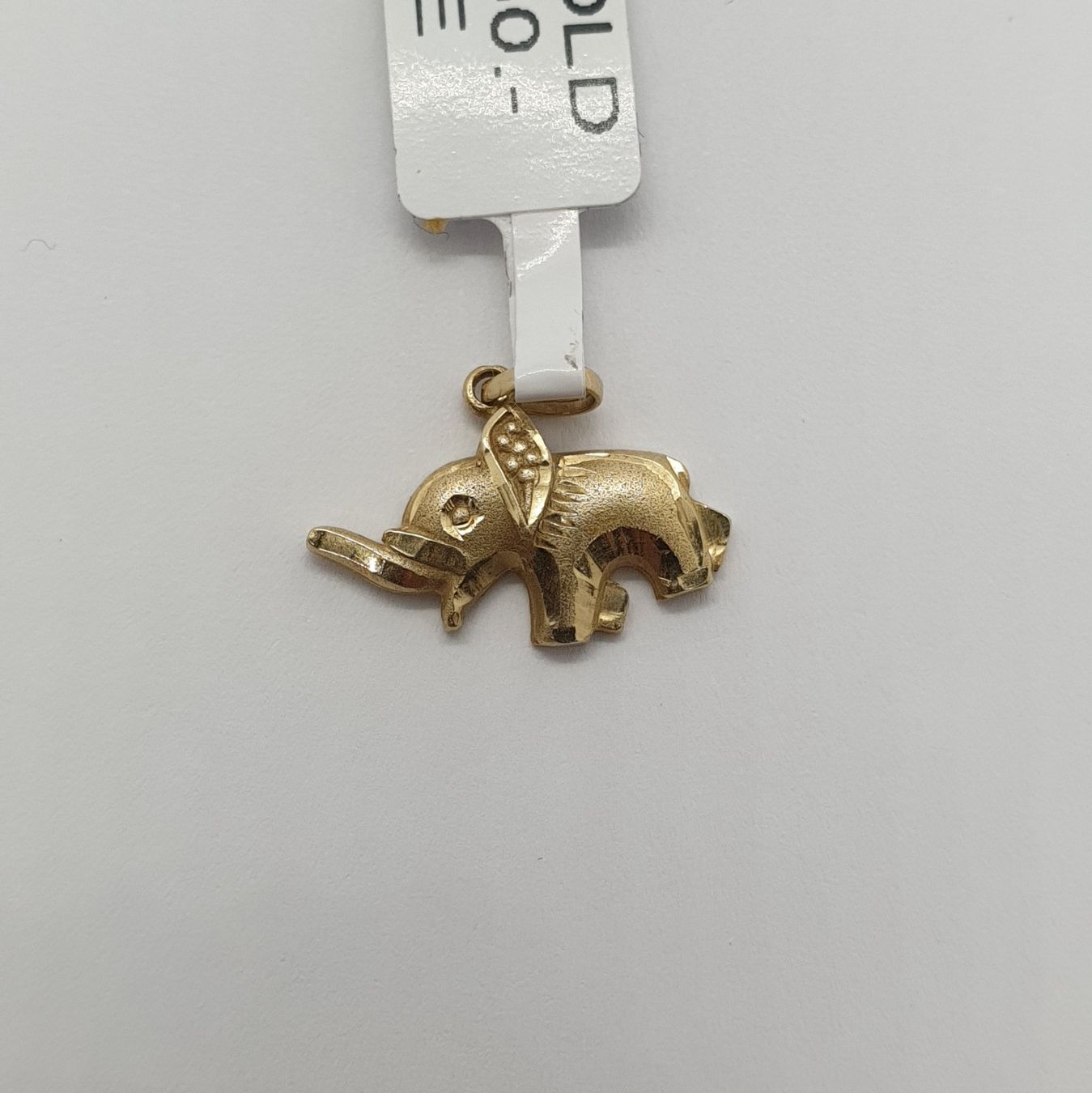 Ciondoli: Echt 14K Gold - Elefant Anhänger – Usato da Luzern venduto da Luzern-Goldhaus