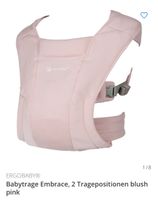 Babytrage Embrace von Ergobaby in rosa