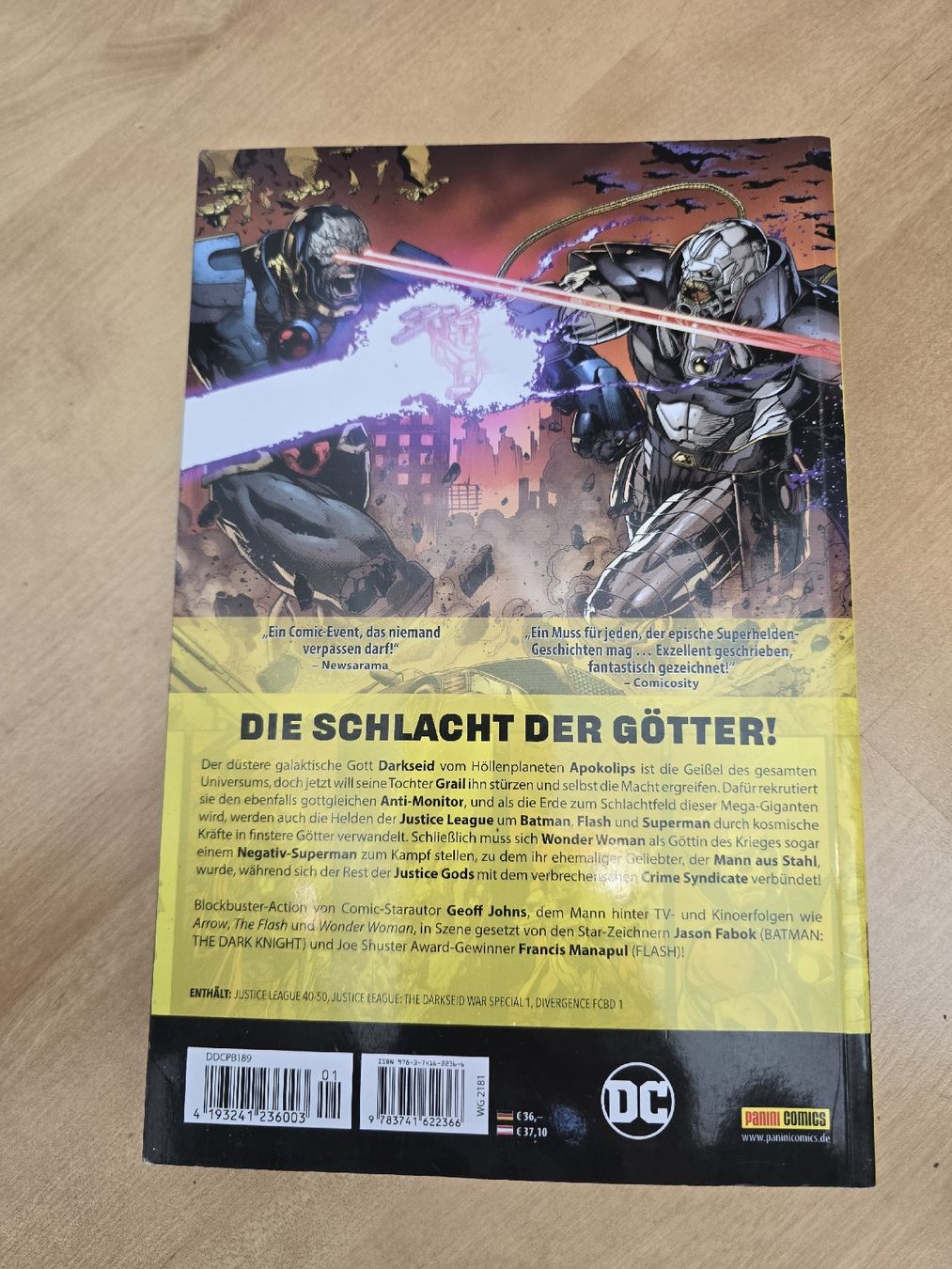 Fumetti: Justice League Der Darkseid Krieg Comic Paperback – Usato da Zürich venduto da hea_sxv7 1