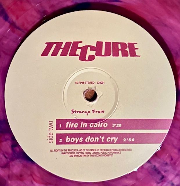 Dischi in vinile: The Cure - Maxi Single 12inch - Peel Session - 1988 - – Nuovo (secondo la descrizione) da Erlinsbach SO venduto da 400_n956 5