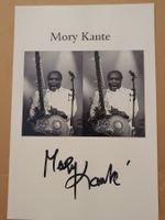 Mory Kante - verstorben - handsigniertes Foto