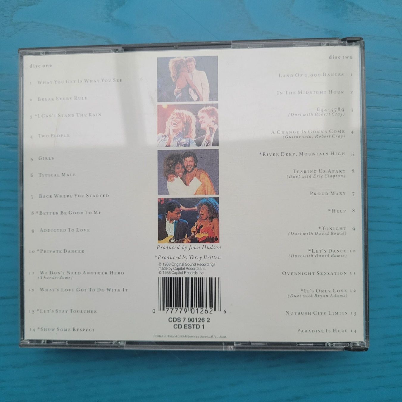 CD: Tina Turner- Tina Live 2 CD – Usato da SCHÜBELBACH venduto da CoKaHa 3