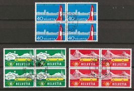 1953 : Nr. 313 - 315 im VB, Ersttag Stempel