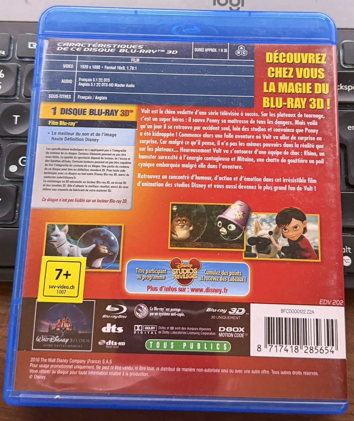 Tutti i DVDs: Volt, star malgré lui (2008) - Blu-ray 3D – Usato da Semsales venduto da __Florian__ 2