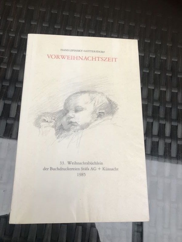 Libri: Vorweihnachtszeit (1985) Hans Lipinsky – Usato da Bergdietikon venduto da book-4-you