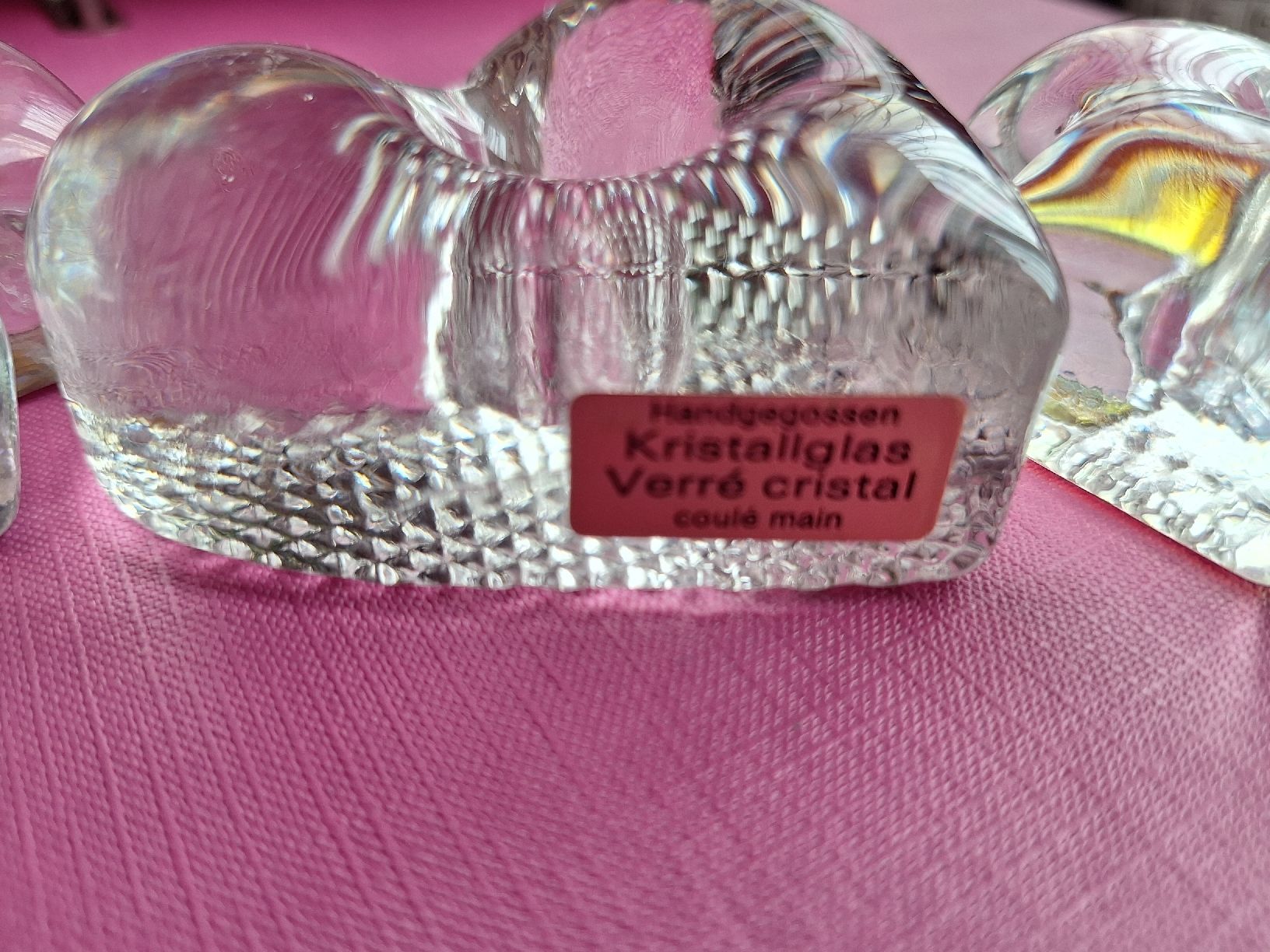 Kerzenständer: 3 Kristallglas Kerzenständer – Gebraucht aus Niederglatt ZH von Bobsli 2