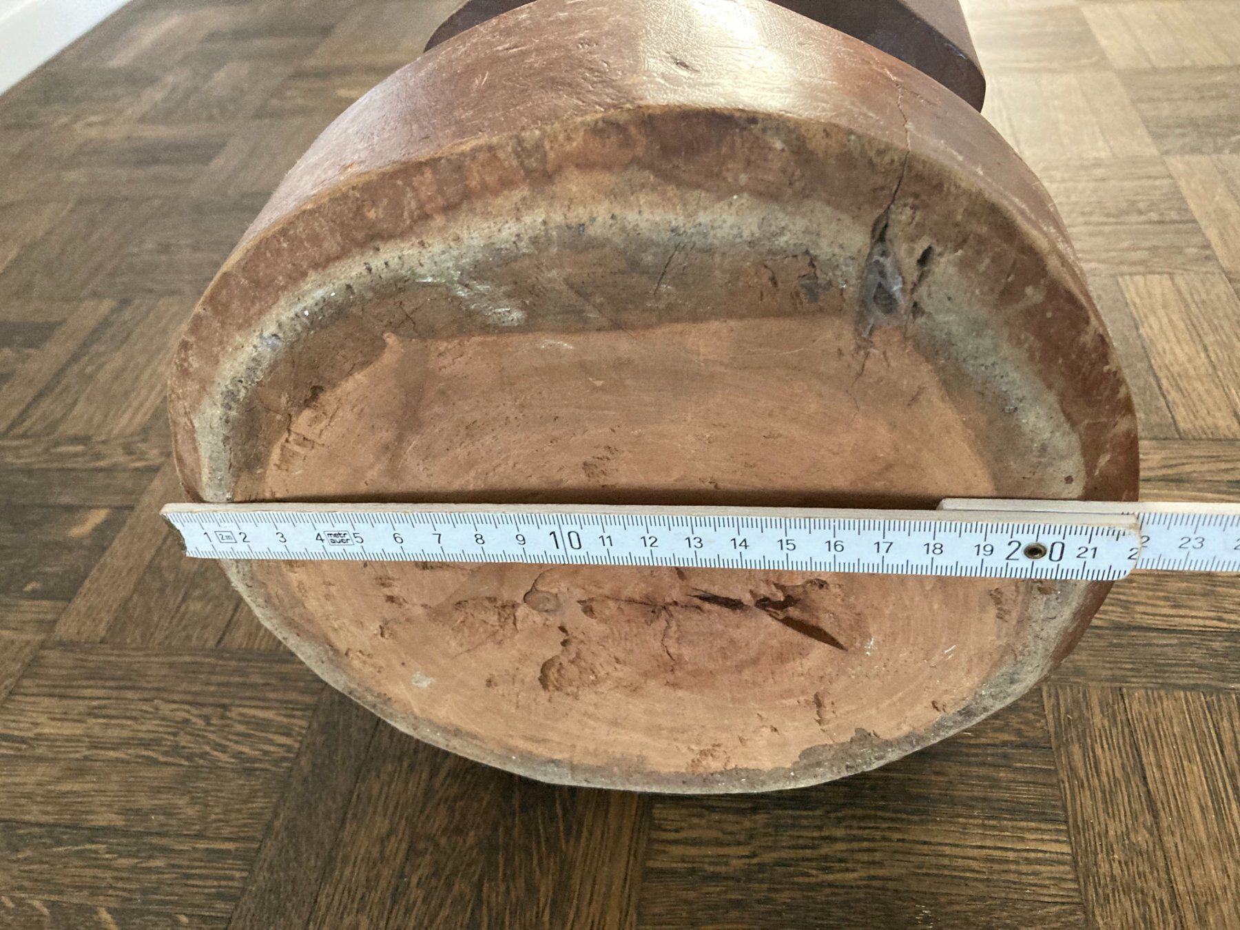 Sculture & Statue: Heiligenfigur Mönch Holz geschnitzt 8.5 Kilogramm – Usato da Subingen venduto da ArtBead 8