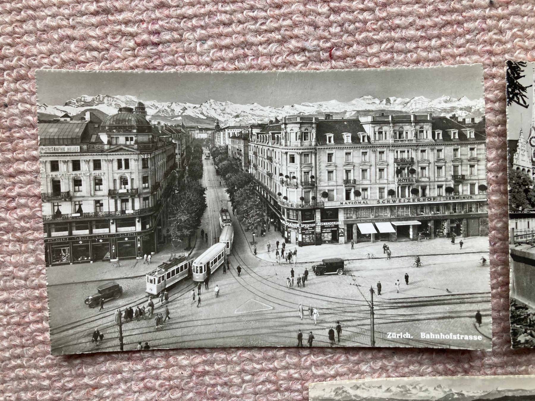 Cartoline postali: 3 alte Ansichtskarten von Zürich – Usato da Lütisburg venduto da wiesenpippau 1
