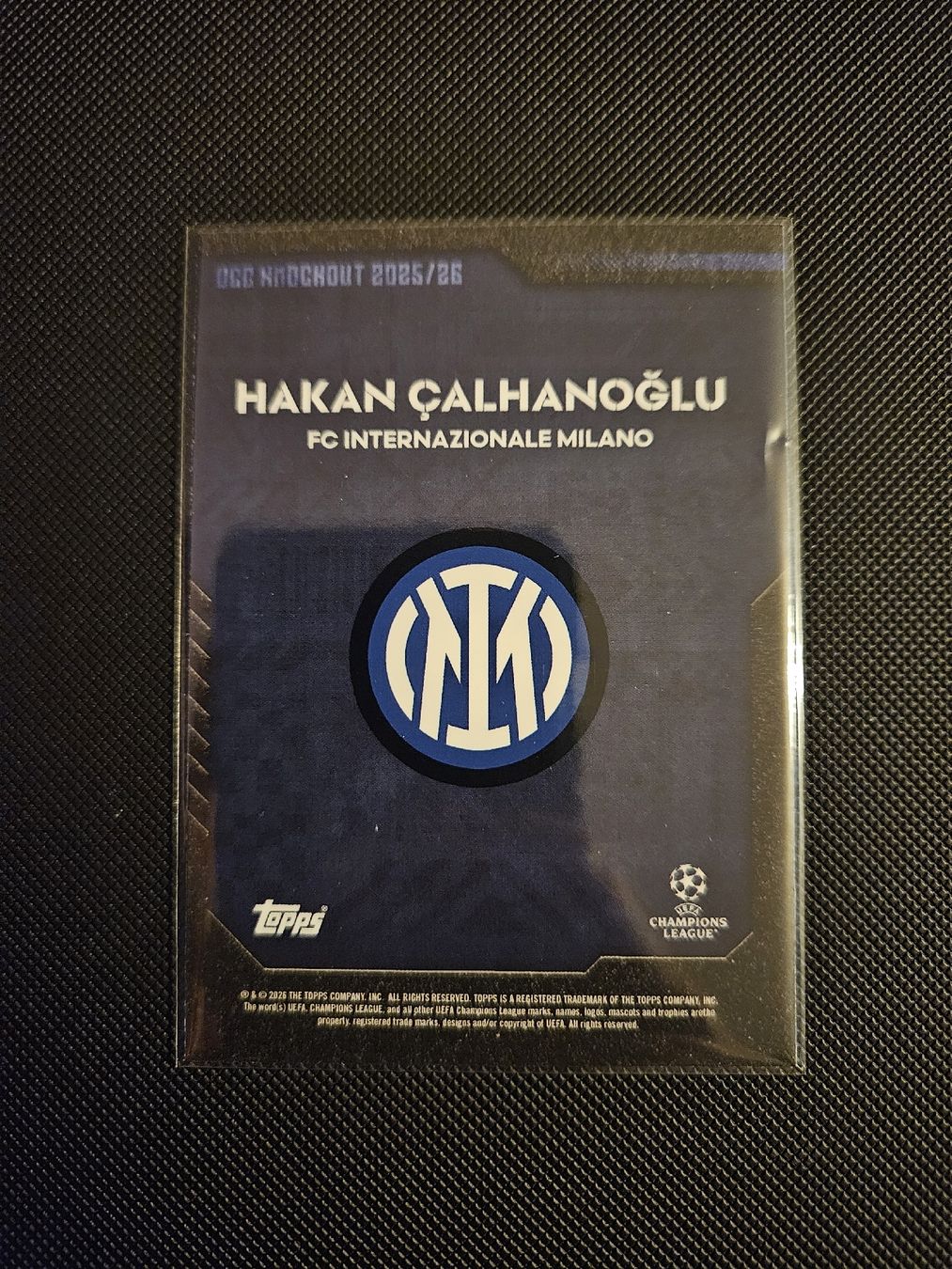 Topps Carte collezionabili: Hakan Calhanoglu Topps Knockout Karte - Inter Mailand – Nuovo (secondo la descrizione) da Rudolfstetten venduto da KingArabi 1
