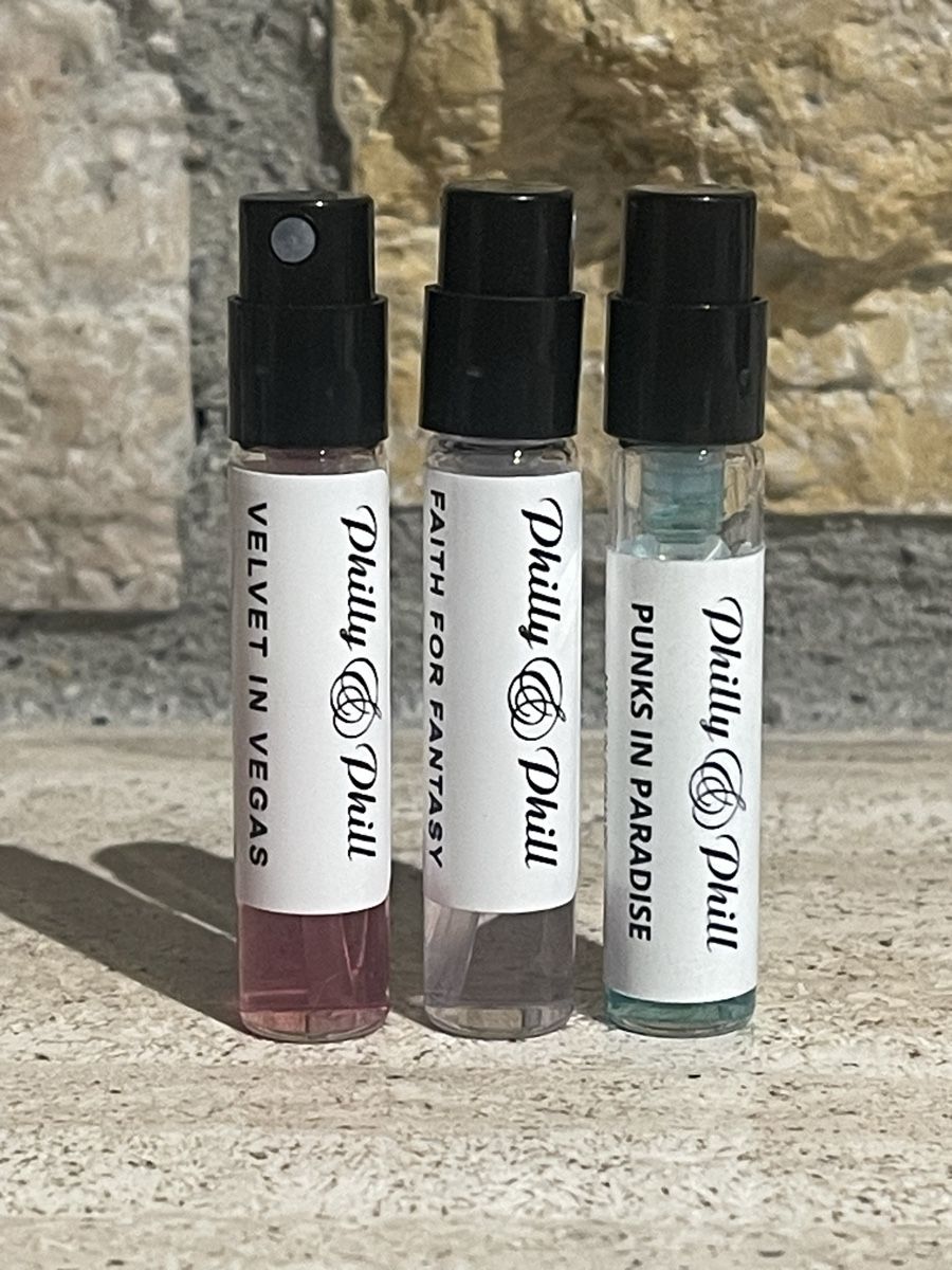 Parfum & Eau de Toilette: Philly & Phill Duftproben Set, 3x1.5ml – Gebraucht aus Oberdorf BL von Fiomina1