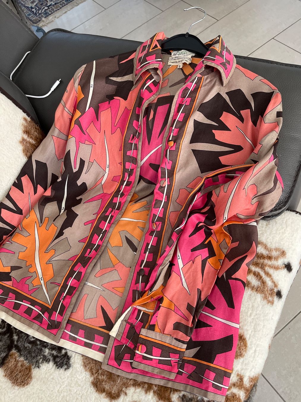Emilio Pucci Camicette: Emilio Pucci  Vintage, Gr.34 Bluse 1950 – Usato da Gutenswil venduto da yneB1943 1