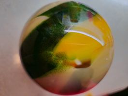 Wunderschöne Glaskugel Deko, Unikat, Handarbeit Weihnacht