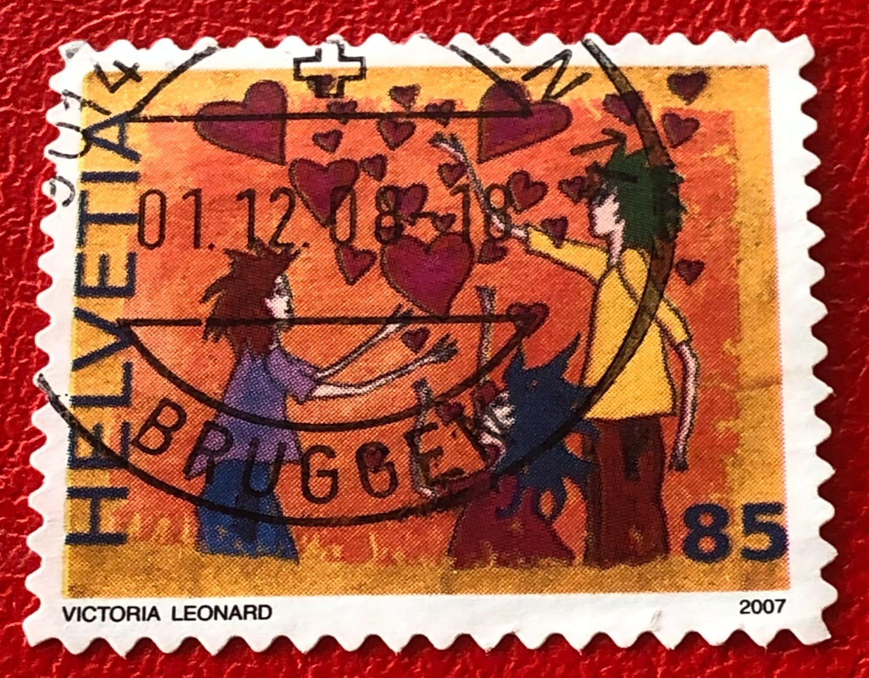 Tutti i francobolli: Nr.1244 Lasst Liebe Sprechen GESTEMPELT    – Usato da Aarau venduto da Billa007