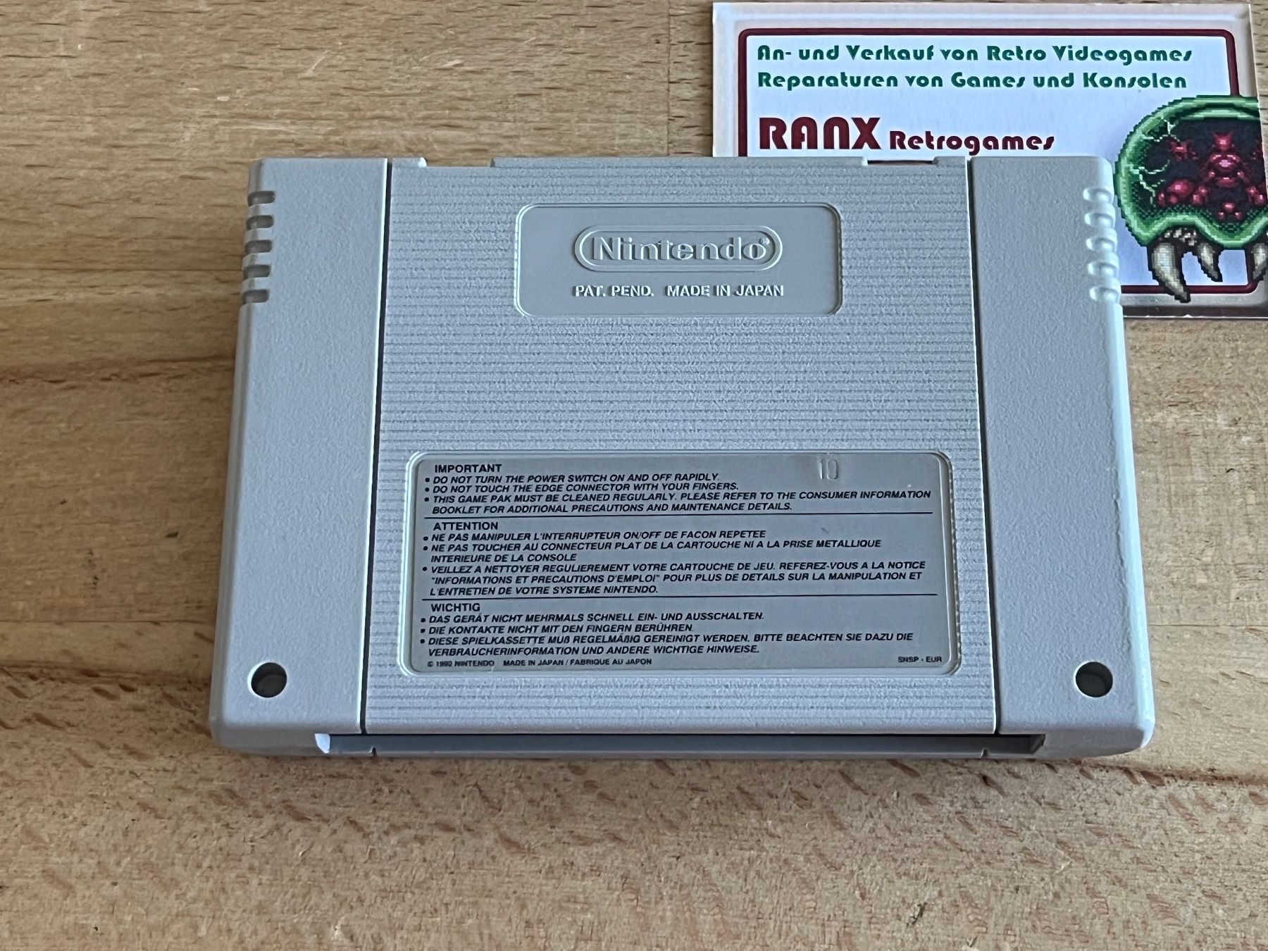 Nintendo Giochi: Sparkster, SNES Super Nintendo Spielmodul original – Usato da Thalwil venduto da ranx 1