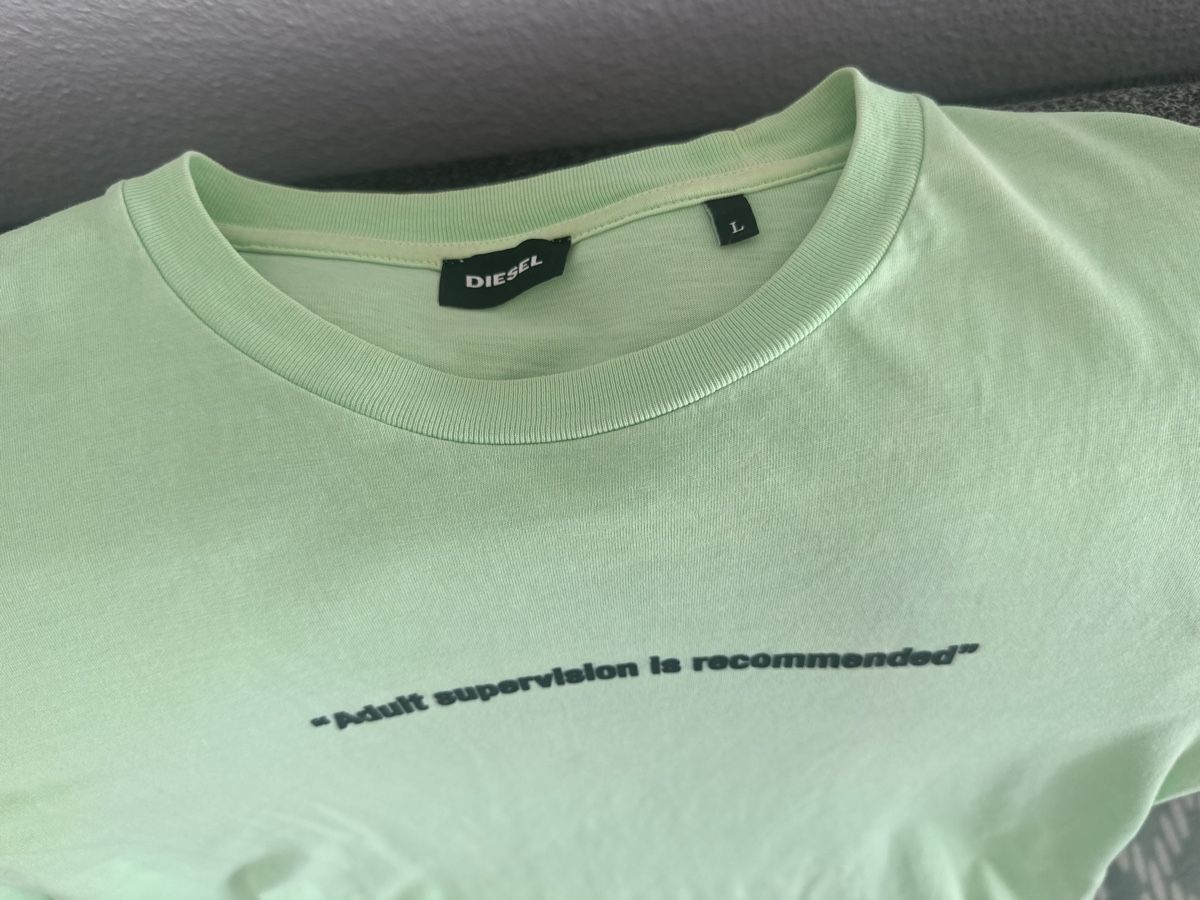 Diesel T-shirt: Diesel T-Shirt Green – Usato da Goldach venduto da Lenny0220 4