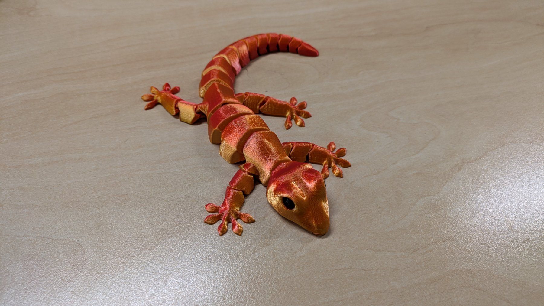 Tutte le decorazioni: Beweglicher Gecko - Rot/Gold Effekt – Nuovo (secondo la descrizione) da Staufen venduto da El3D 2