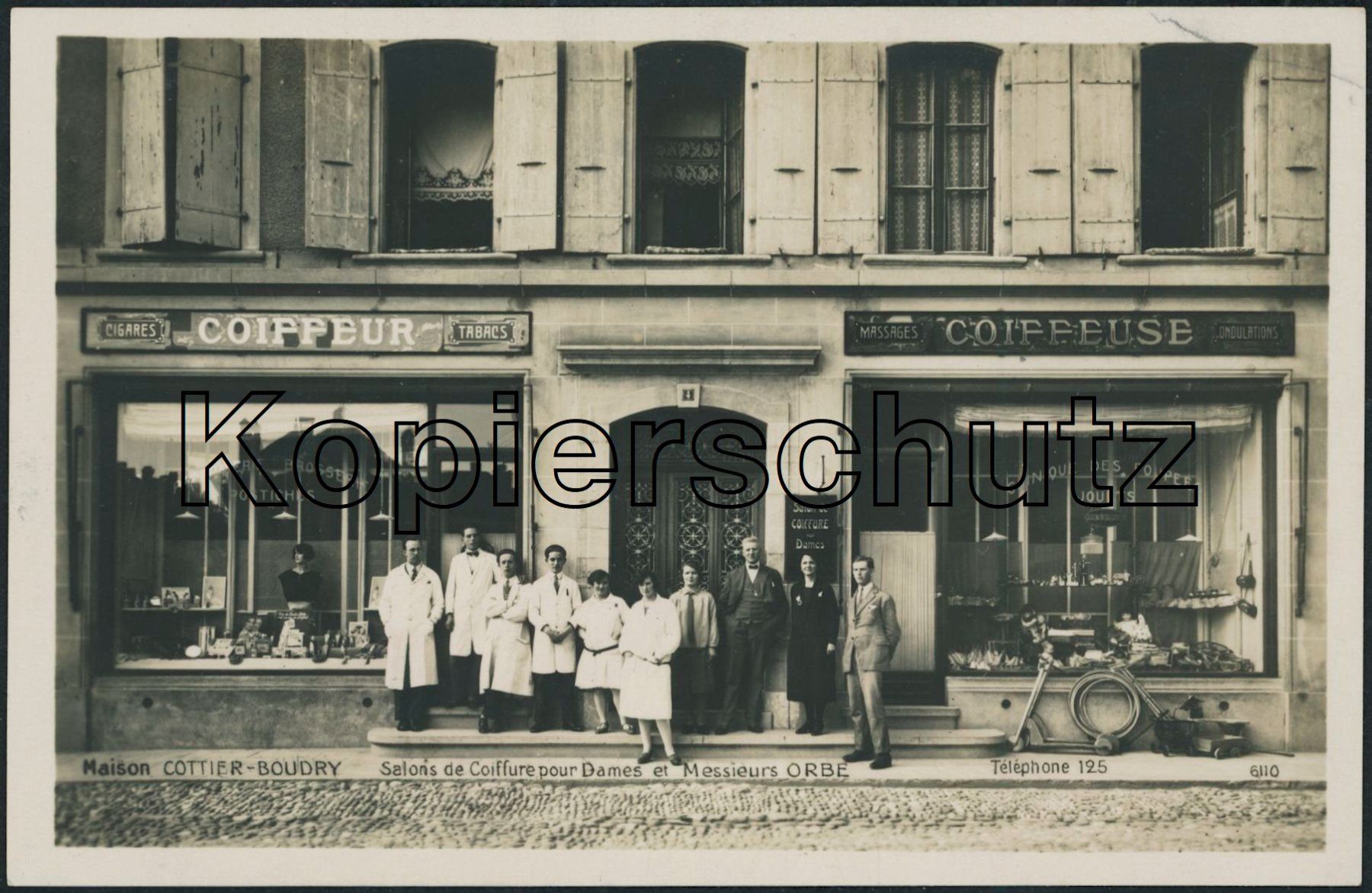 Cartoline postali: VD Orbe - Coiffeur - Coiffure - Friseur – Nuovo (secondo la descrizione) da Schindellegi venduto da leecollect