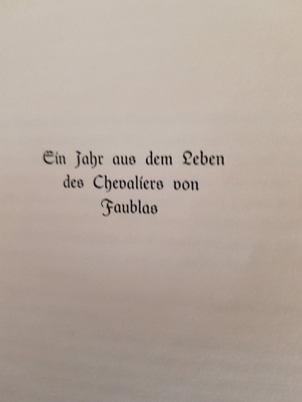 Libri: DIE ABENTEUER DES CHEVALIER VON FAUBLAS – Usato da zürich venduto da gabab 3
