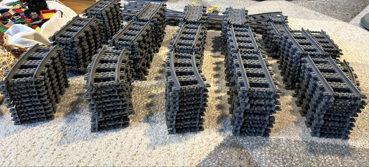 Lego Spielzeuge: Lego Schienen – Gebraucht aus Zuerich von thundereh 1